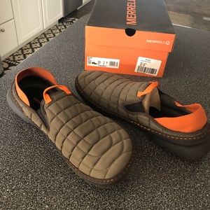 Brand new! Merrell size 13 slip on Hut Moc.